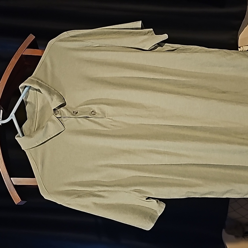 Men Vuori polo light green